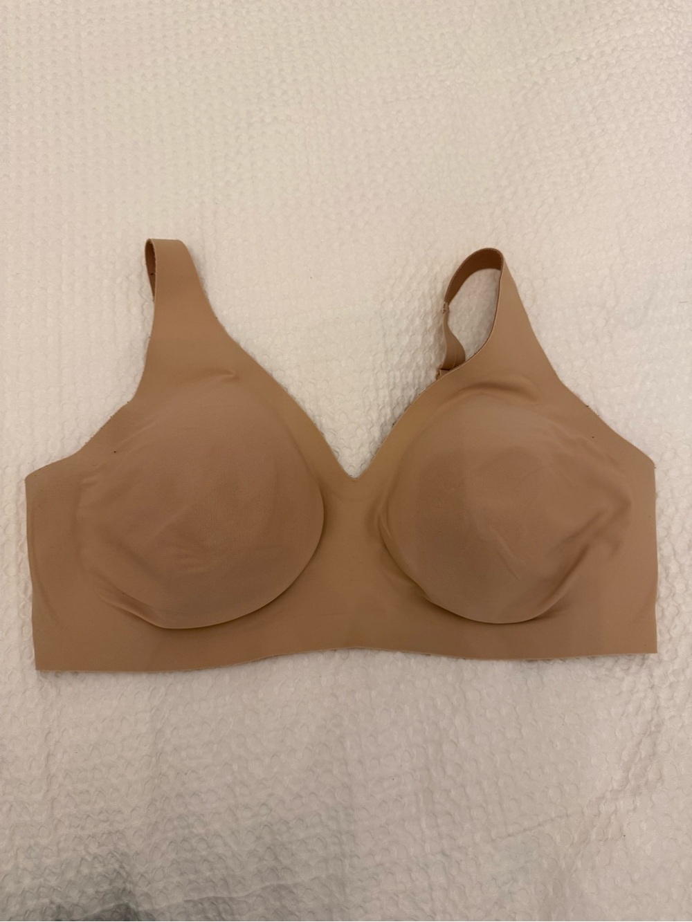Knix Evolution Wireless Bra L+ Nude Tan Seamless Wireless Bra